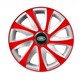 Set 4 capace roti hubcaps wheel pentru gama auto land rover (dimensiune roată:
