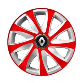 Set 4 capace roti hubcaps wheel pentru gama auto renault (dimensiune roată: r14)