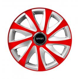 Set 4 capace roti hubcaps wheel pentru gama auto smart (dimensiune roată: r15)