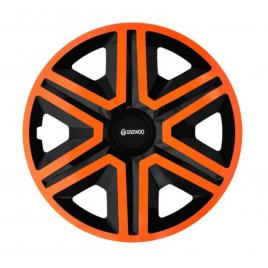 Set 4 capace roti orange pentru gama auto daewoo (dimensiune roată: r14)