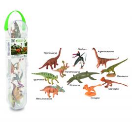 Cutie cu 10 minifigurine dinozauri model 3