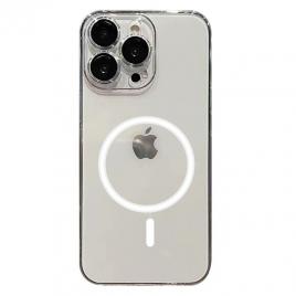 Husa protectie flippy pentru apple iphone 13 pro max, magsafe silicone, protectie si folie camera inclusa, protectie camera, fumuriu