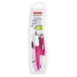 Stilou my pen, penita l, roz/alb - blister