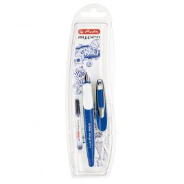 Stilou my pen, penita m, albastru/alb - blister