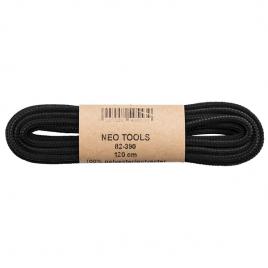 Sireturi pentru incaltaminte de lucru 120cm negre neo tools 82-390