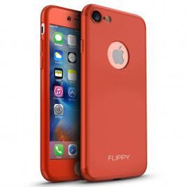 Husa Apple iPhone 7  Premium Full Cover  360Rosu/Red+ Folie Cadou