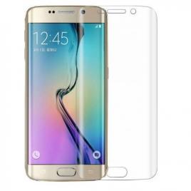 Folie sticla Samsung Galaxy S6 Edge pentru tot ecranul (Full Cover) curbata 3D Transparenta