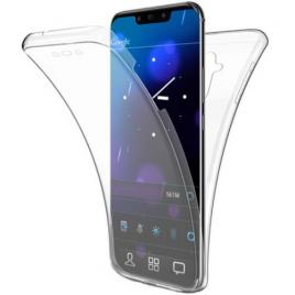 Husa  360 comaptibila Samsung Galaxy A8 2018 - Transparent