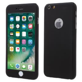 Husa Apple iPhone 6 Plus/6S Plus  Full Cover  360folie sticla inclusa Negru