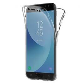 Husa Full TPU 360? (fata + spate) pentru Samsung Galaxy A7 2018 Transparent