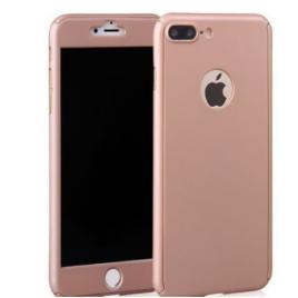 Husa FullBody Elegance Luxury Rose - Gold pentru Apple iPhone 7 / Apple iPhone 8 acoperire  360grade
