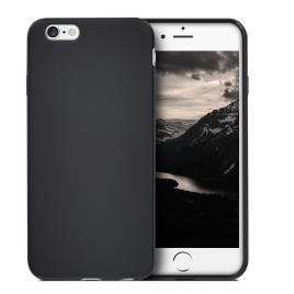 Husa iPhone 6 / iPhone 6S (4.7) tip carcasa slim silicon mat Negru