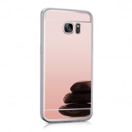 Husa Samsung Galaxy S7 EdgeElegance Luxury tip oglinda Rose-Gold