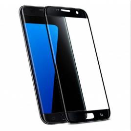 Set 2 folii de sticla3D Black pentru Samsung Galaxy S7 Edge