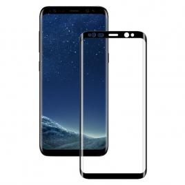 Set 2 folii de sticla Samsung Galaxy S8 Plus5D FULL GLUE Black