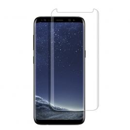 Set 2 folii de sticla Samsung Galaxy S8 Plus5D Mini FULL GLUE Transparenta