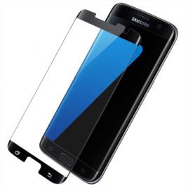 Set 2 folii de sticla pentru Samsung Galaxy S7 Edge 3D mini Negru