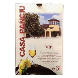 Vin bag in box casa panciu sauvignon blanc doc, alb, demisec, 3l
