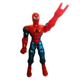 Figurina Spiderman, incheieturi mobile, 40 cm, rosu cu albastru isp20