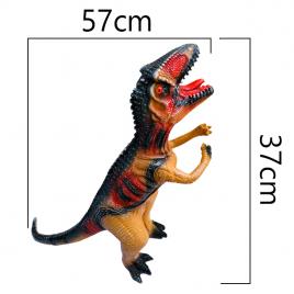Figurina T-Rex dinozaur din cauciuc cu sunete specifice ,57cm, tcb21