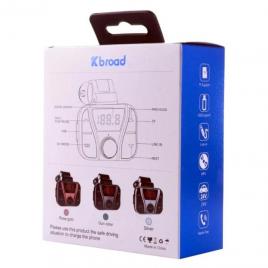 Modulator FM Kbroad KCB-925 cu telecomanda, bluetooth, USB, TF card, Line in, ecran digital, slp21