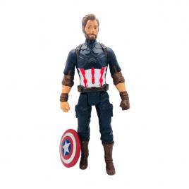 Figurina Capitan America cu efecte sonore, Avengers union legends, slp21, 30 cm