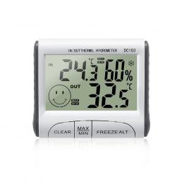Termometrul digital pentru masurarea temperaturii interior/exterior, Olimp