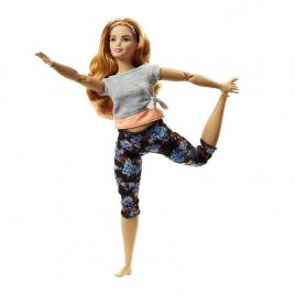 Papusa miscari multiple Barbie Made to Move, 3 ani+