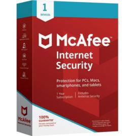 McAfee Internet Security 1PC - 1 An
