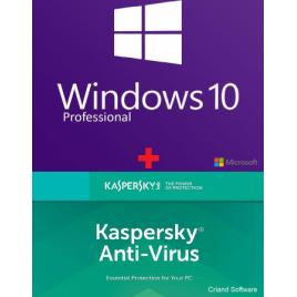 Microsoft Windows 10 Pro Retail + Kaspersky Anti-Virus