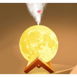 Lampa luna cu umidificator difuzor de aromaterapie led