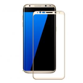 Sticla Temperata Samsung Galaxy S8 Plus Extra Protectie Culoare Gold