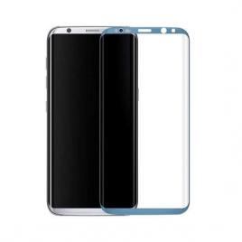 Folie sticla Samsung Galaxy S8 3D Albastru