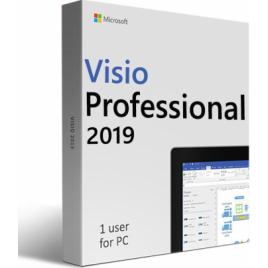 Microsoft Visio Professional 2019 retail 32/64 bit licenta electronica