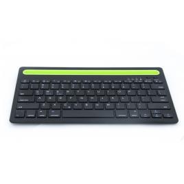Mini Tastatura CK-03, Universala 2 in 1, Suport Integrat, Smartphone, Tableta, PC, BT 3.0, Android, Ios, Windows, Macbook, Negru