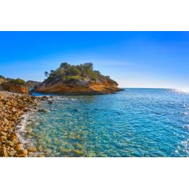 Fototapet autocolant PVC Plaja din Tarragona, 160x240 cm