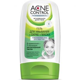 Complex antiacnee gel+scrub+masca -curatarea faciala -acid salicilic, carbune , 150 ml, Acne Control