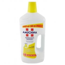 Detergent igienizant pentru pardoseli amuchina limone 1000+500 ml