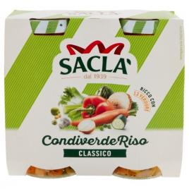 Salata italiana de legume pentru orez condiverde riso sacla 2 bucx290g