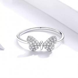 Inel din Argint in forma de fluture.
