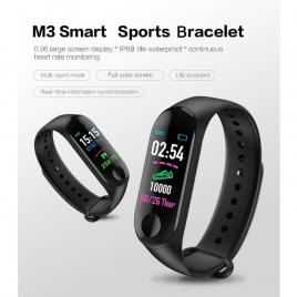 Bratara Smart Fitness M3 Plus Unisex Monitorizarea Sangelui Si Ritmului Cardiac  Android Si IOS