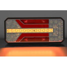 Lampa stop camion LED cu semnalizare dinamica 12-24V  Omologata U.E.