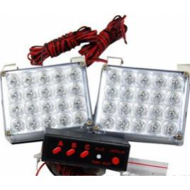 Lampa led stroboscopica lumina portocalie 24v cod 51028 / 5128 maniacars