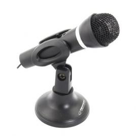 Microfon pc cu stativ birou jack 3.5 mm sing esperanza