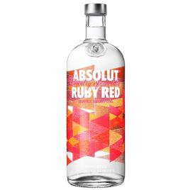 Absolut ruby red vodka, vodka 1l