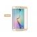 Folie de protectie curbata3D Gold pentru Galaxy S6 Edge