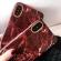HusaMarble Red TPUhusa cu insertii marmura rosie - aurie pentru Apple iPhone 7 Plus