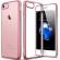 Husa pentru Apple iPhone 7 Plus TPU placata Rose-Auriu