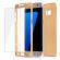 Husa protectie pentru Samsung Galaxy S7 Edge Auriu Fullbody fata-spate folie de protectie gratis