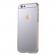 Husa protectie pentru iPhone 7/8 Plus Argintiu perfect fit efect de oglinda si folie sticla gratis